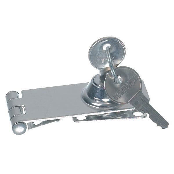 Låsöverfall med nyckel RF, låsbar