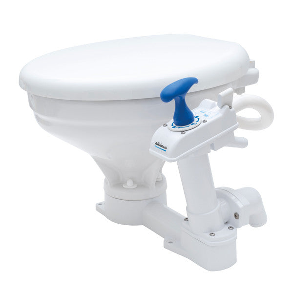Albin toalett manuell comfort