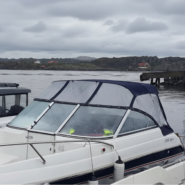 Båtkapell-akterkapell till Finnmaster 5700 open