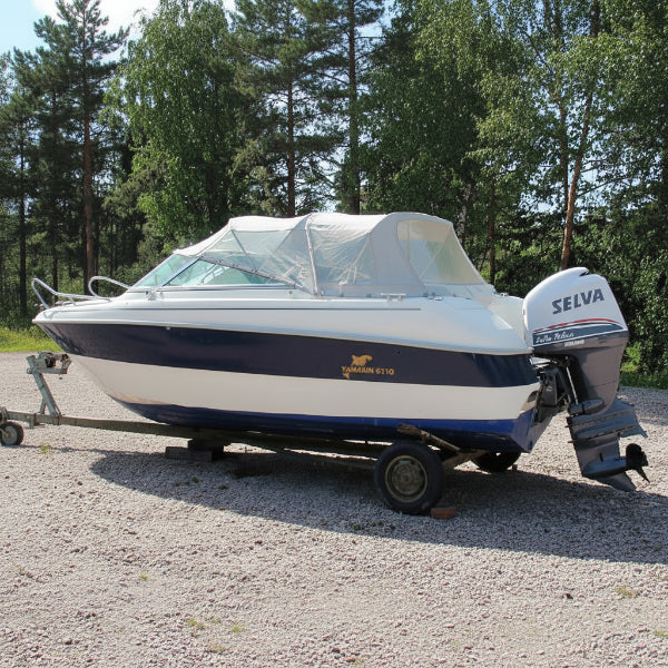 Båtkapell-akterkapell till Yamarin 6110 dc