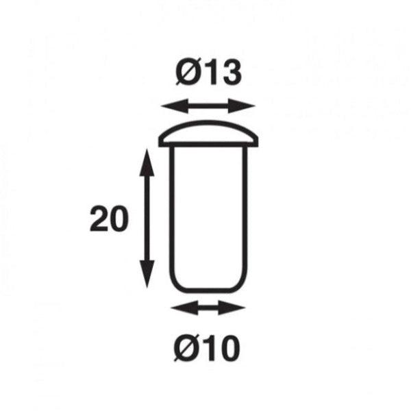 Båtsystem Dot LED matt