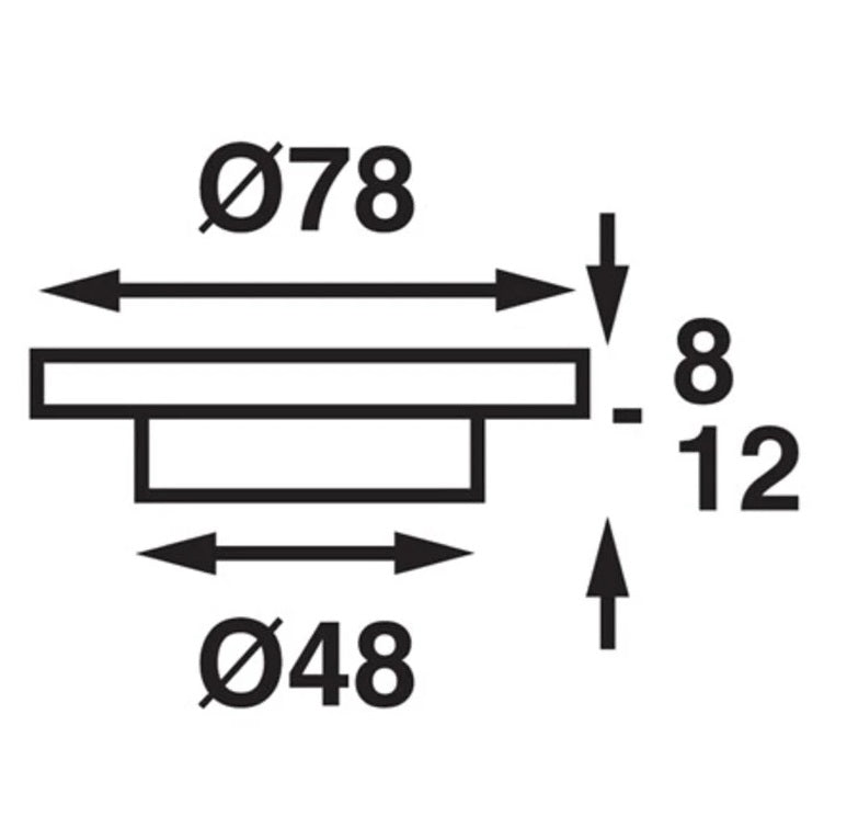 batsystem spot corona smd led krom