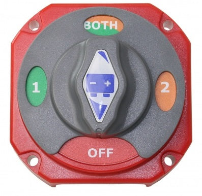 Batterfrånskiljare 2 batterier