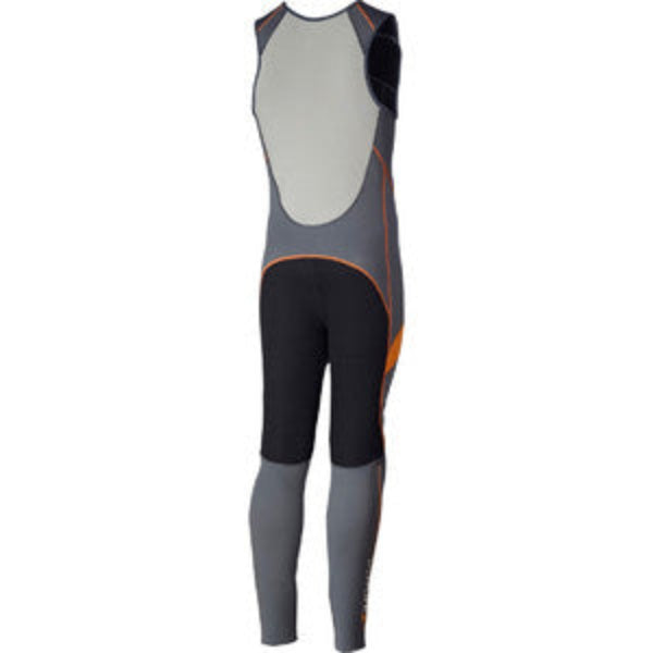 Crewsaver Juniorställ, en 3 mm våtdräkt för barn i åldern 7-9 år, visad framifrån.