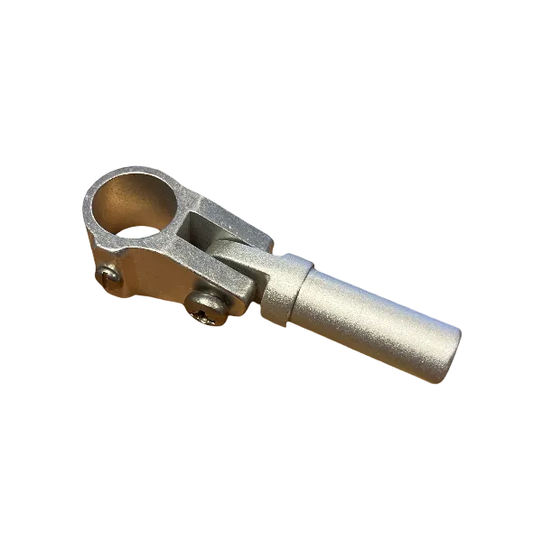 Aluminum cover and end fittings 20 mm
