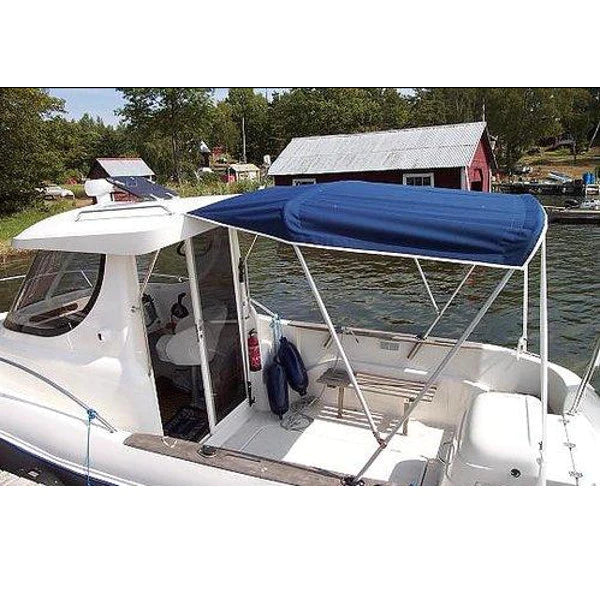 Boat canopy-stern canopy for Quicksilver/Örnvik 640 pilothouse