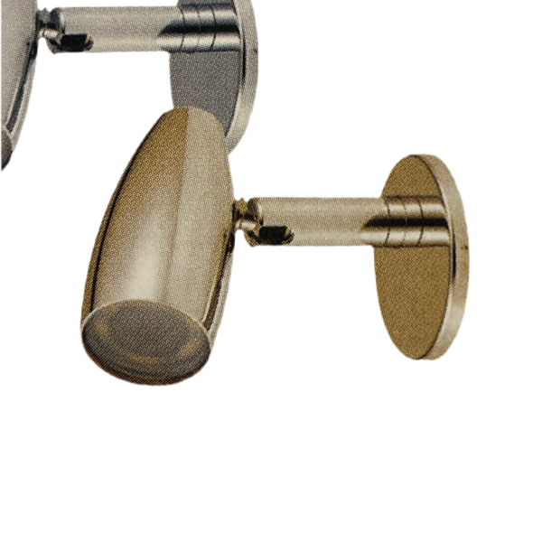 Salongslampa 2 W LED Polerad mässing