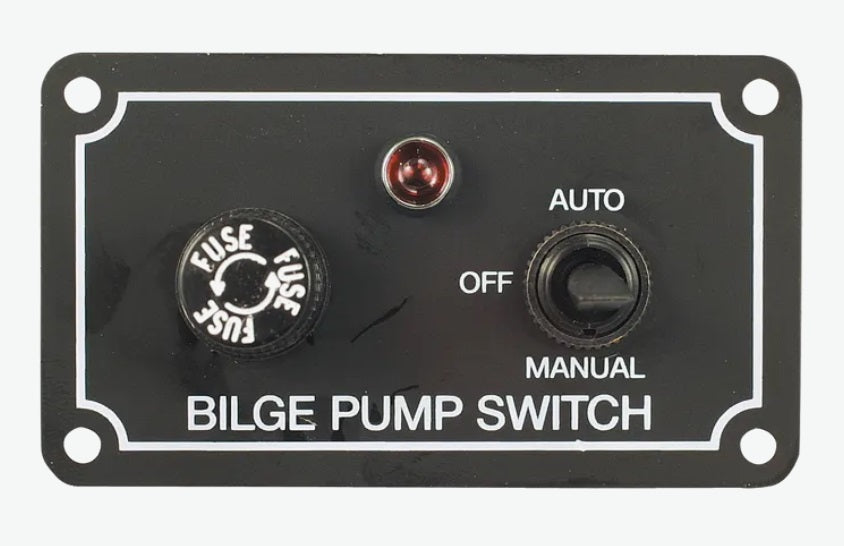 Strömbrytarpanel länspump