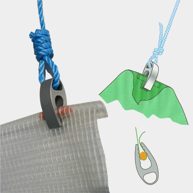 Strong grip presenningsfäste