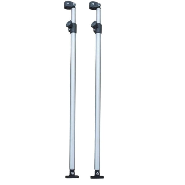 Støtteben 700–1250 mm aluminium