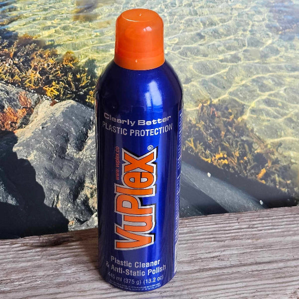 Vuplex fönsterrenöring av plastrutor och plexiglas till båtkapell mm