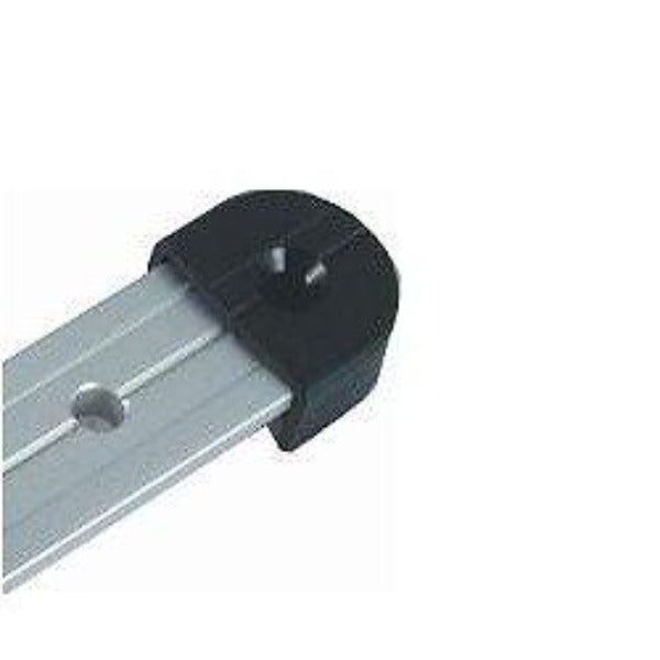 Ändstopp för aluminiumskena