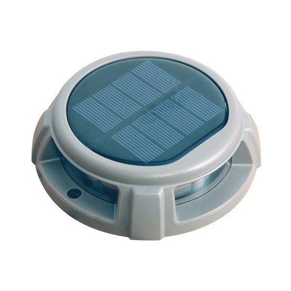 Brygglampa LED med solpanel, vitt ljus