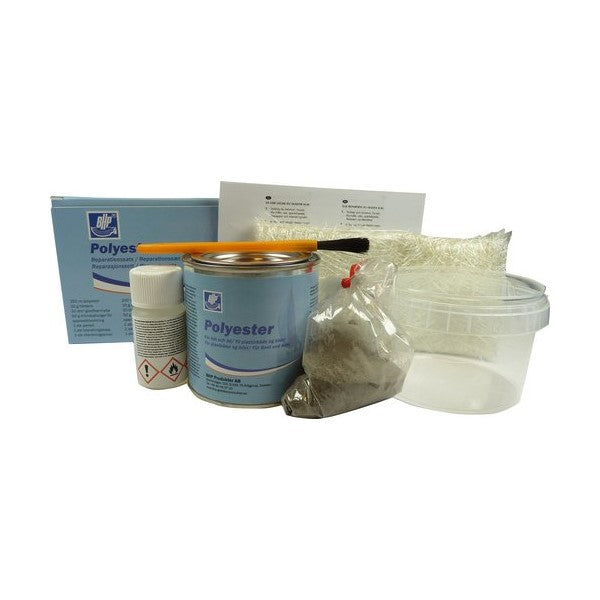 BHP Reparationssats Polyester/Glasfiber