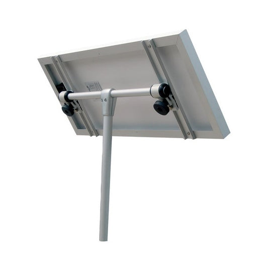 Solar panel holder rotatable