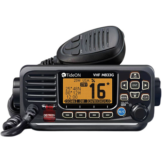 TideON VHF M83G, fastmontert, med GPS/DSC