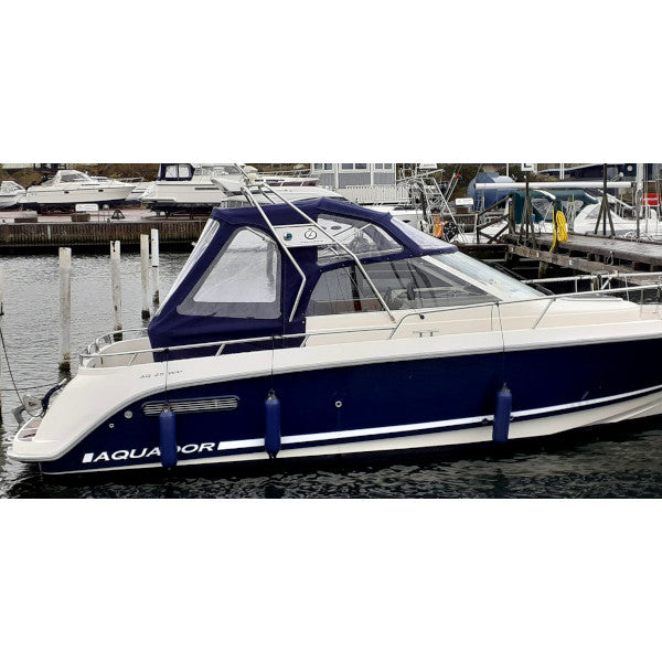 Blått akterkapell till Aquador 25 WAe