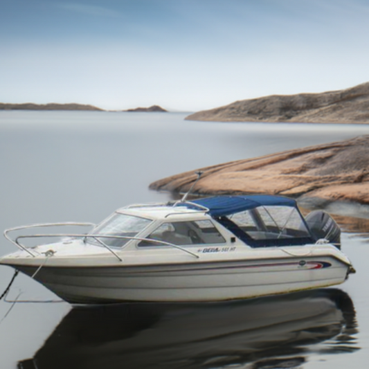 Akterkapell original till Bella 551 / 560 / 561 HT båtkapell