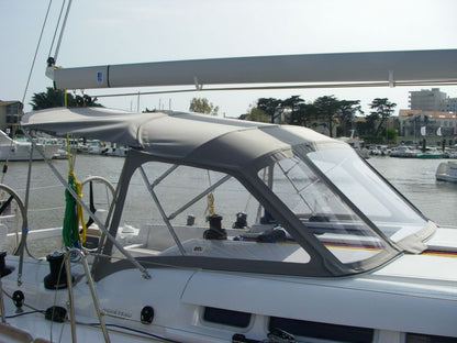 Sprayhood-cockpitkalesje for Beneteau-first-45-sprayhood