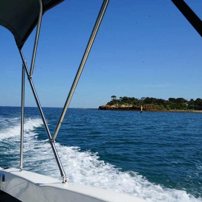 Bimini RIB og motorbåt - 3 bøjler