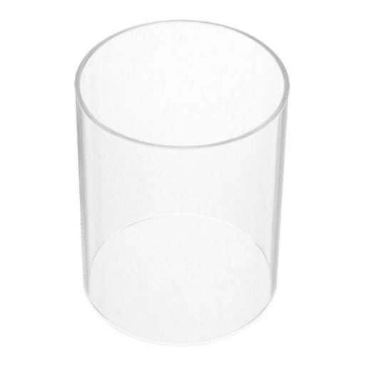 Cylindrical lamp glass