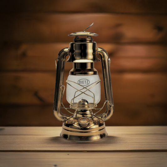 Dietz stormlykta mässingsfärgad