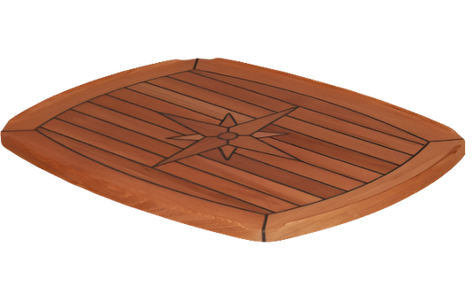 Eurodesign Bordsskiva Teak Classic Comfort