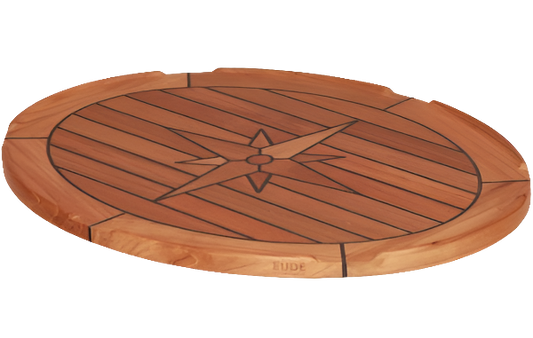 Eurodesign Bordsskiva Teak Ellips oval