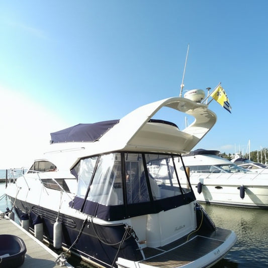 Fairline 38 bådkaleche