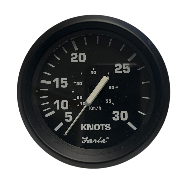 Faria Trycklogg 0-30 knop, Euro design