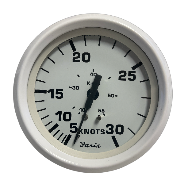 Faria Trycklogg 0-30 knop, Dress White design