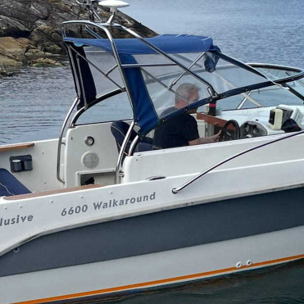 Finnmaster 6600 WA båtkalesje 