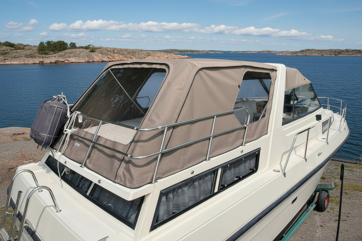 Fjord 880 Touring-båds kaleche
