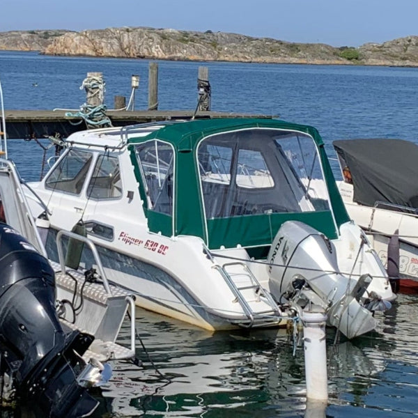 Original akterkapell till Flipper 630 OC