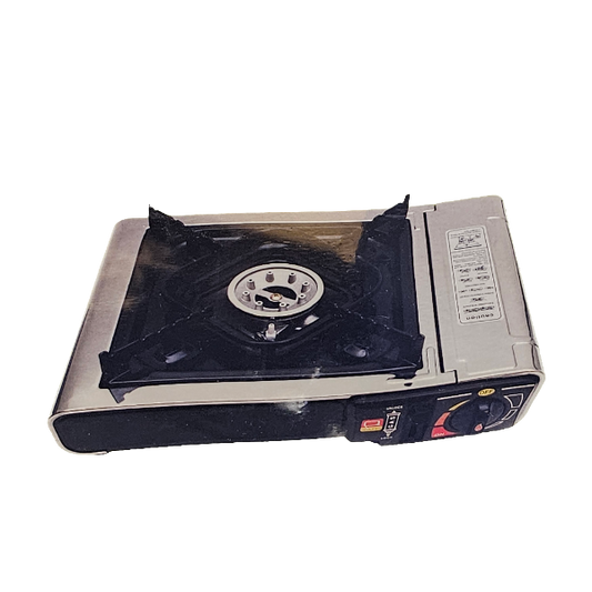 Gasolgrill, 1 st platta