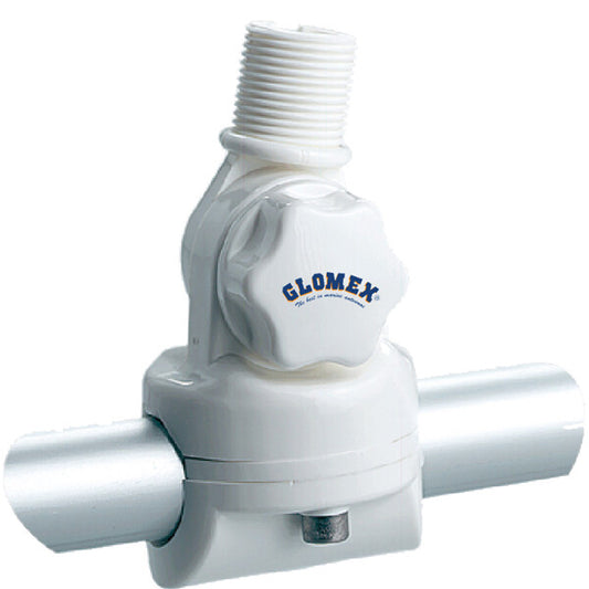 Glomex RA134 tilt antenna mount white, Ø22/25mm tube