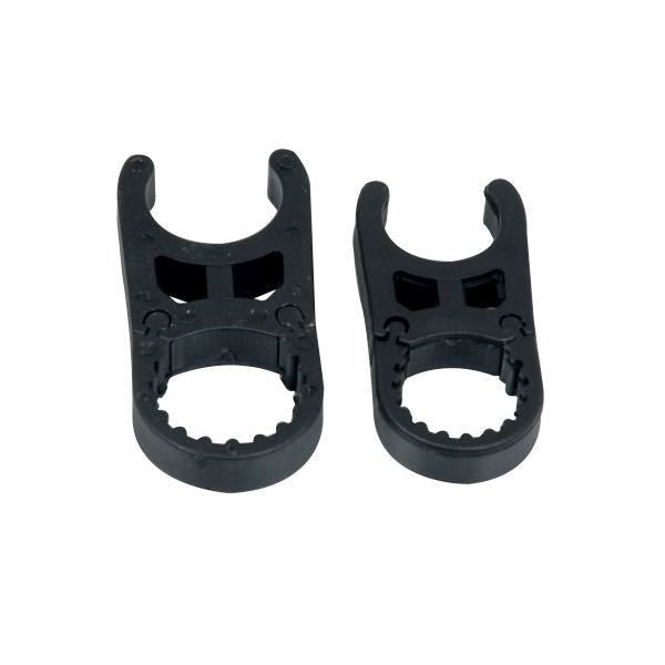 Hållare svart nylon badstege