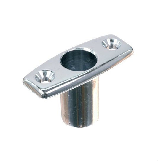 Recessed pipe holder
