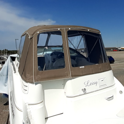 Larson 274 Cabrio aft canopy