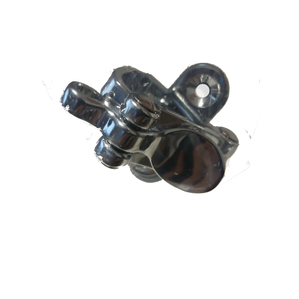 Luckregel förkromad mässing