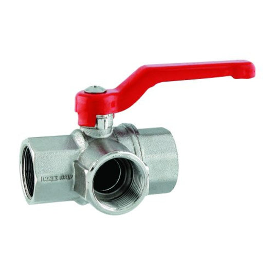 Maestrini trevägs kulventil