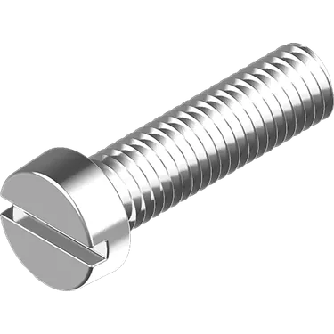 Cylindrisk skalle Maskinskruv RF A4