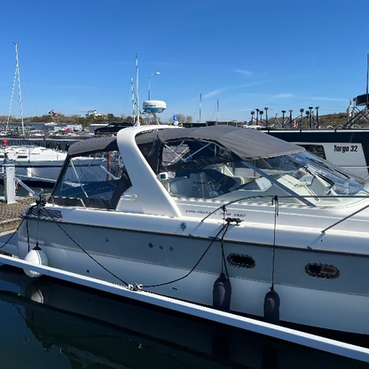 Nimbus 35 DC Targa boat cover 