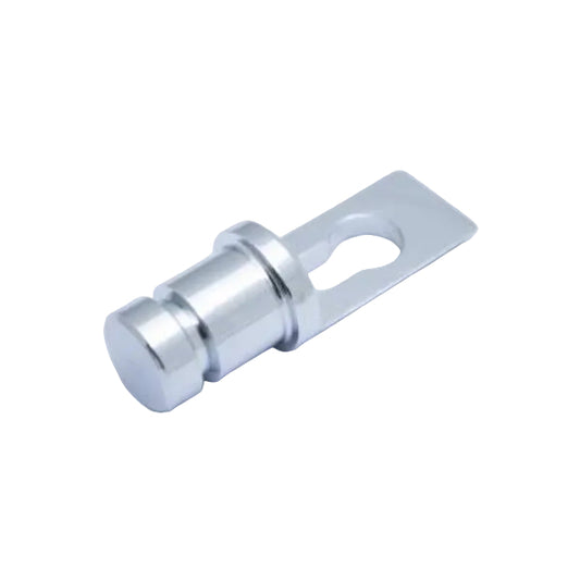 End fitting with keyhole