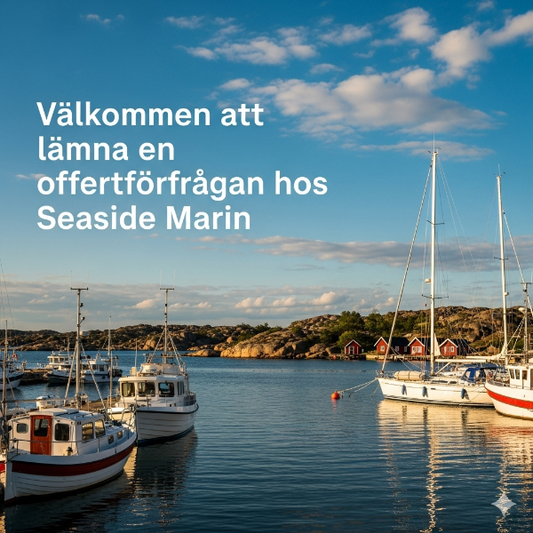 Välkommen med en offertförfrågan till oss på Seaside Marin