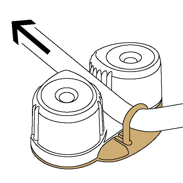 ronstan liten underbygel svart