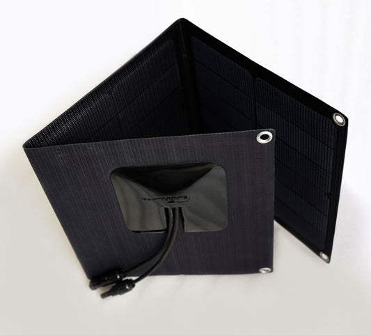 Sunbeam 41W Vikbar Solpanel | Sunpower-celler & MC4-kontakter 