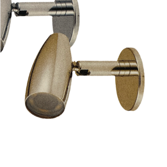 Salongslampa 2 W LED Polerad mässing