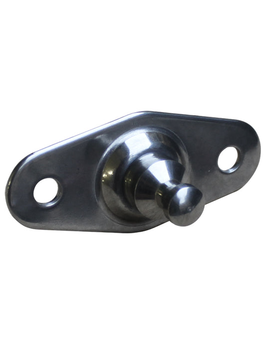 Sidofäste för nyckelhålsbeslag