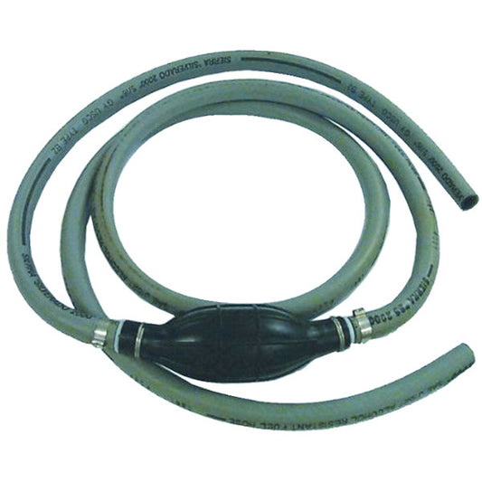 Bensinslang med pump till utombordsmotorer